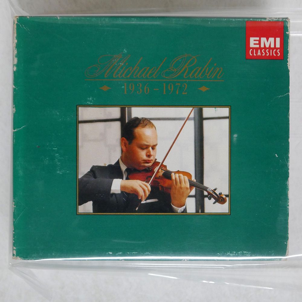 ドイツ盤 マイケルレビン|MICHAEL RABIN 1936 - 1972 パガニーニ チャイコフスキー メンデルスゾーン バッハ 他|EMI CLASSICS CMS764