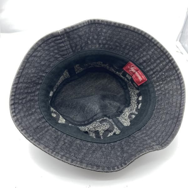 SUPREME 22 SS Fade Jacquard Denim Crusher S M シュプリーム デニム グレー バケハ 19