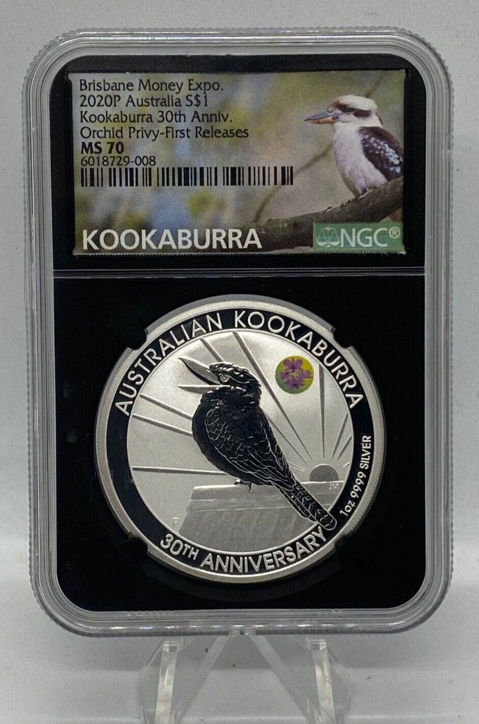 2020 ANDA Brisbane My Expo Kookaburra chid Privy NGC MS 70 First Releases