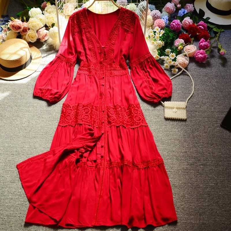 大きいサイズ レディースワンピース ワンピース ワンピ 赤ワンピース