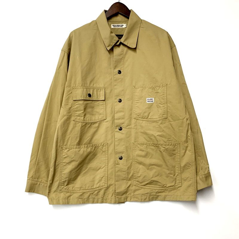 メンズ COOTIE PRODUCTIONS クーティープロダクションズ 19AW T|C SERGE SHORT COVERALL サージショート カバーオール 長袖 トップス 142-250407-ya-04-IZU