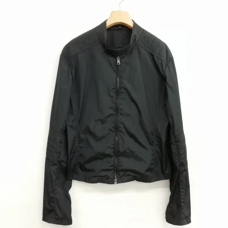 【高潔な本革上衣】グッチ レザージャケット ミケーレ期 ライダース シングル 高潔な本革上衣】グッチ レザージャケット ミケーレ期