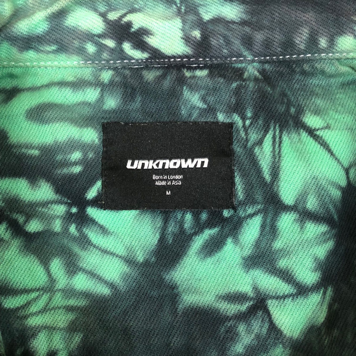 UNKNOWN タイダイ染めセットアップ デニムジャケット ジーンズ 