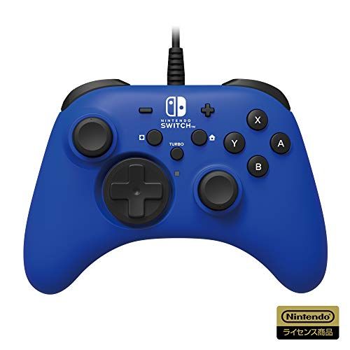 【任天堂ライセンス商品】ホリパッド 有線接続 for Nintendo Switch ブルー【Nintendo Swit