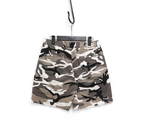 UNIFORM EXPERIMENT 17SS 品番 UE-170015 CAMOUFLAGE SHORTS (PYTHON PATCH) 迷彩 コットン ショーツ サイズ3 正規品 / A9766