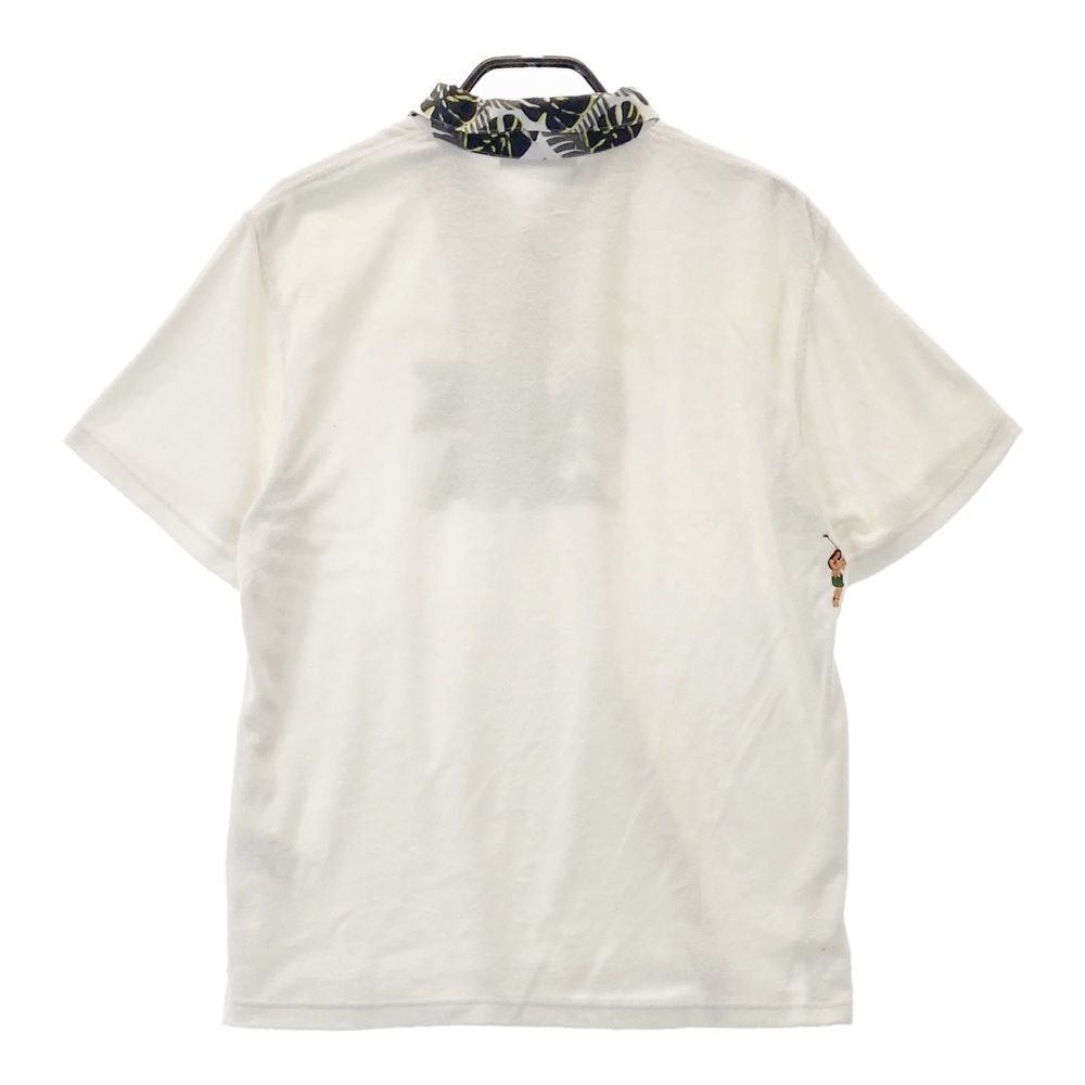 サイズ：L MARK&LONA マークアンドロナ パイル地 半袖ポロシャツ