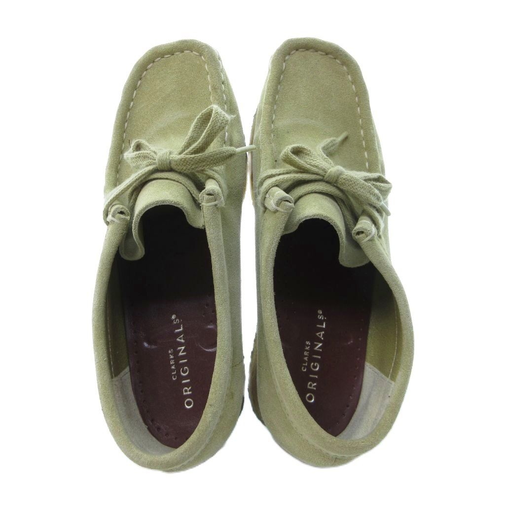 ジョンCLARKS ORIGINALS ワラビーシューズ ベージュ27㎝ クラークス ワラビーコレクション Wallabees Collection -Clarks