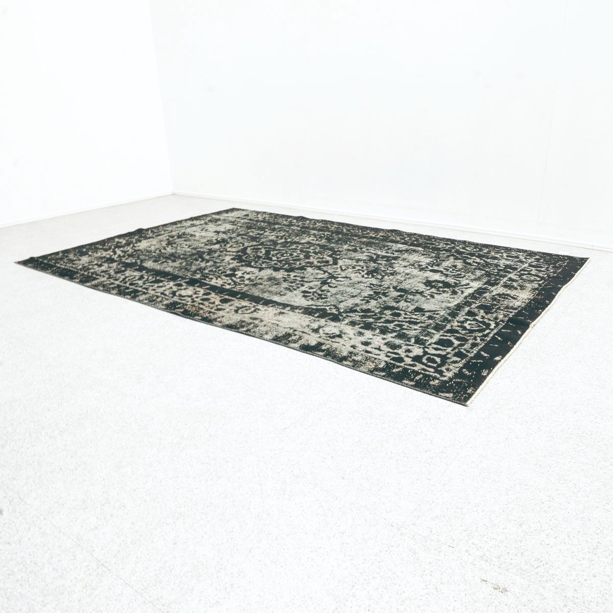 展示品】SUBASI HALI スバシハリ CARVED VINTAGE RUG BC247