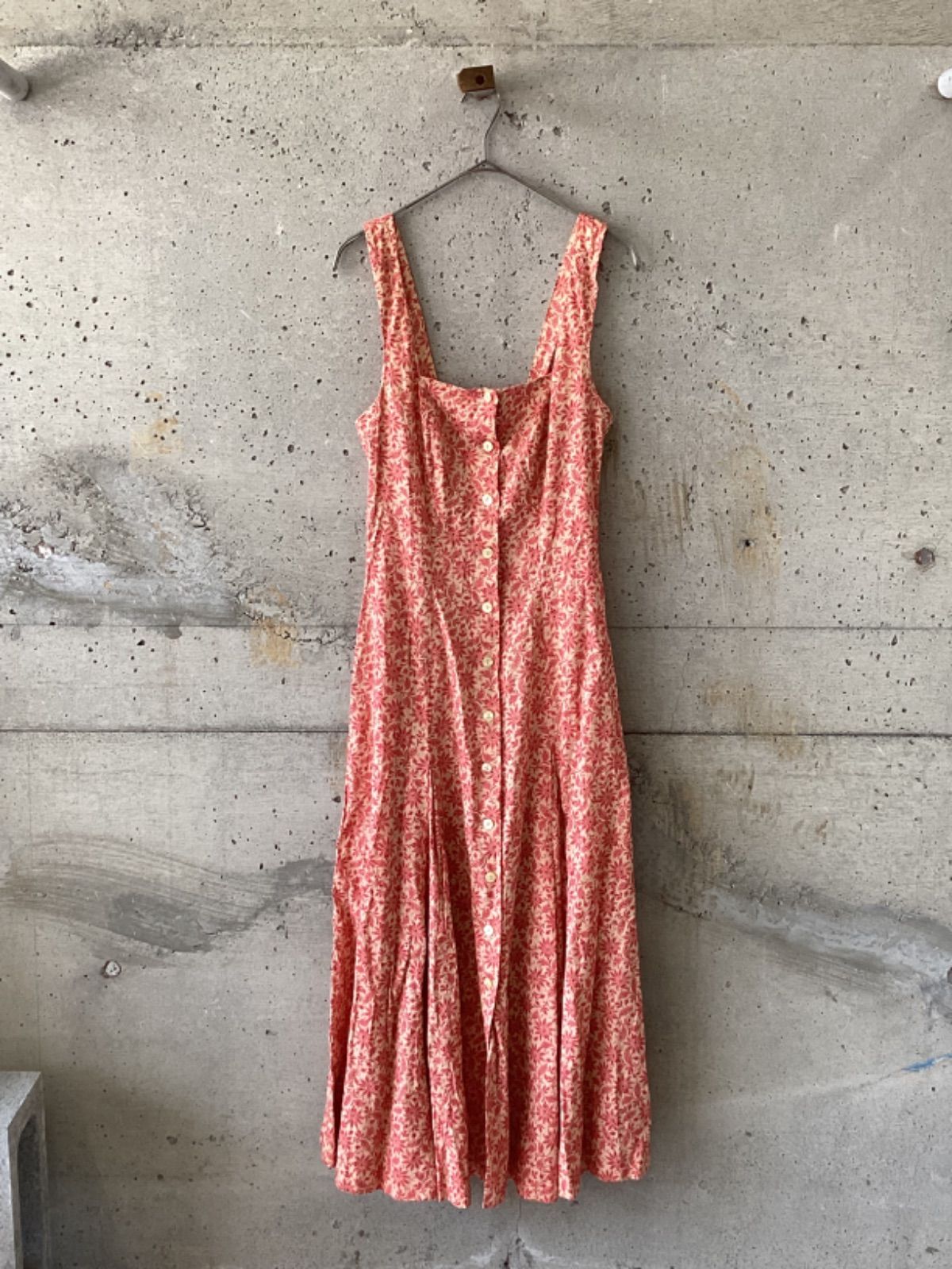 laura ashley花柄ノースリーブワンピース ローラアシュレイ