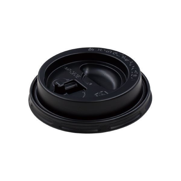 まとめ サンナップ エンボスカップ260mL用フタ ブラック 50個 ×10セット