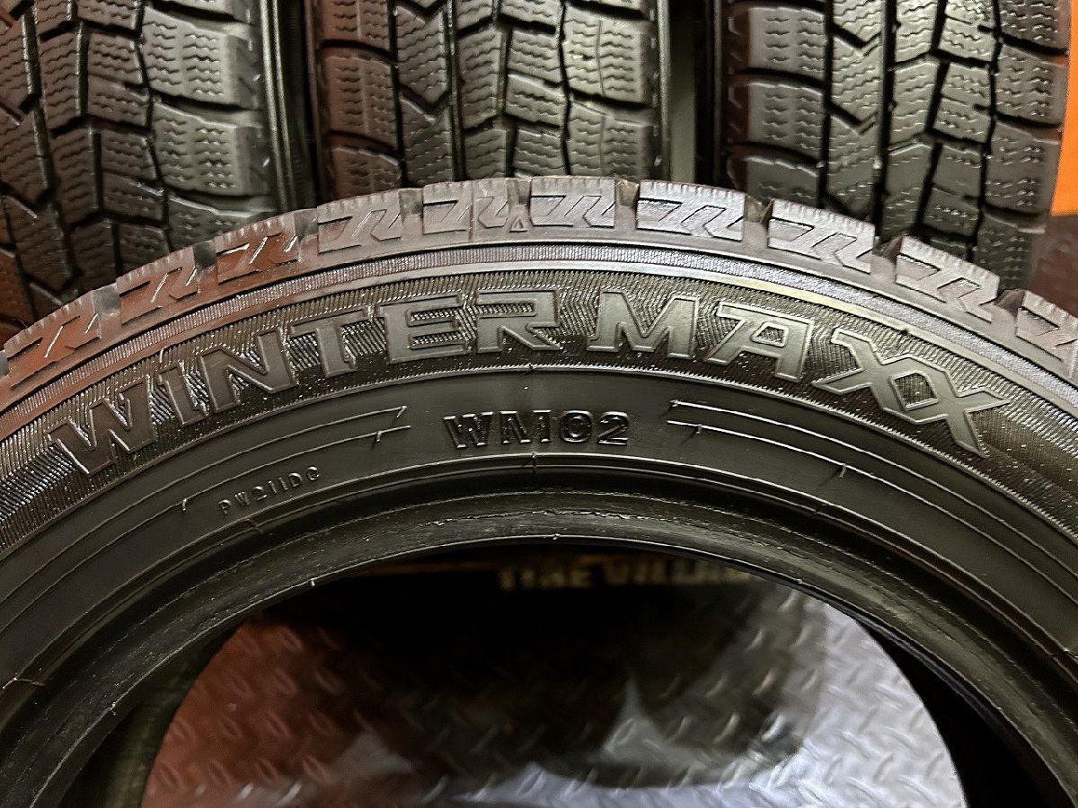 DUNLOP WINTER MAXX WM02 155/65R13 13インチ スタッドレス 4本 20年製 
