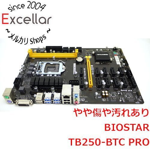 BIOSTAR バイオスター マザーボード TB250-BTC - PCパーツ
