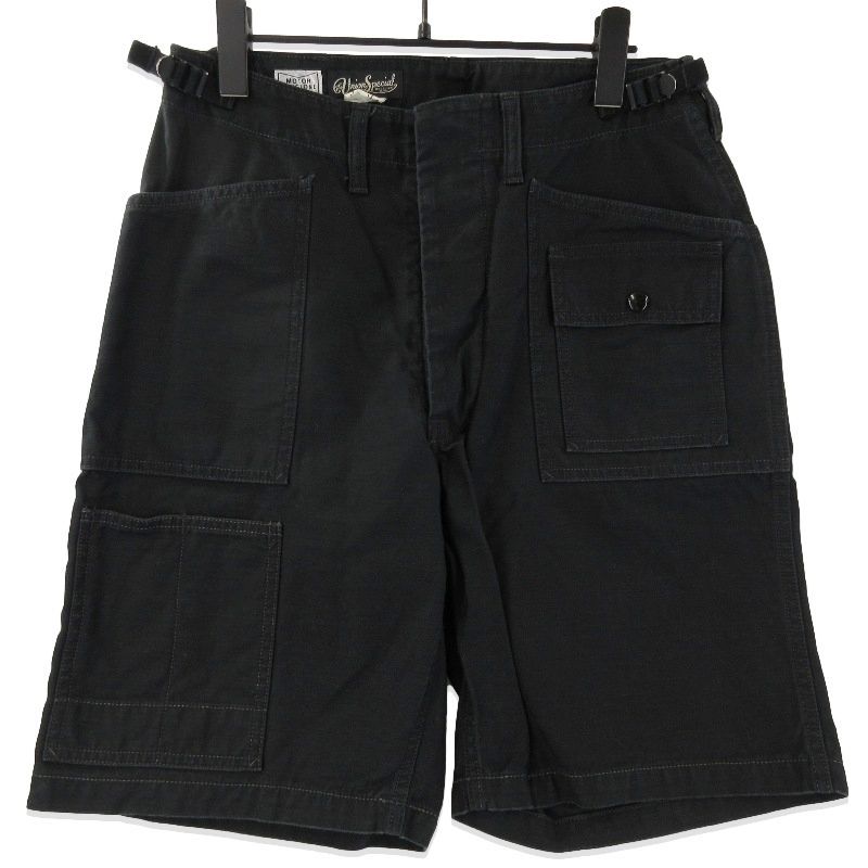 WHEELERS フリーホイーラーズ ショーツ 2522013 カーゴショーツ MOTOR PSYCLONE GARAGE SERIES GRUNTS ブラック 黒 30 71013873