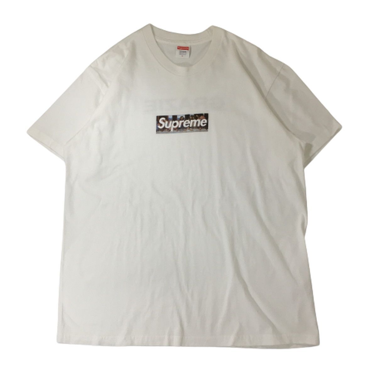 美品 Supreme シュプリーム GRAZIE Milan Box Logo Tee 21SS ミラノ