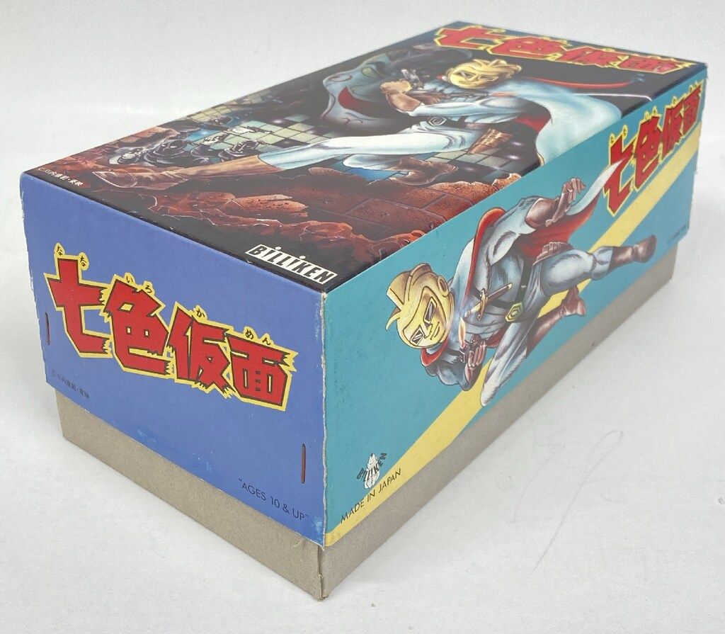 ビリケン商会 ゼンマイ歩行ブリキ 七色仮面 240mm - メルカリ
