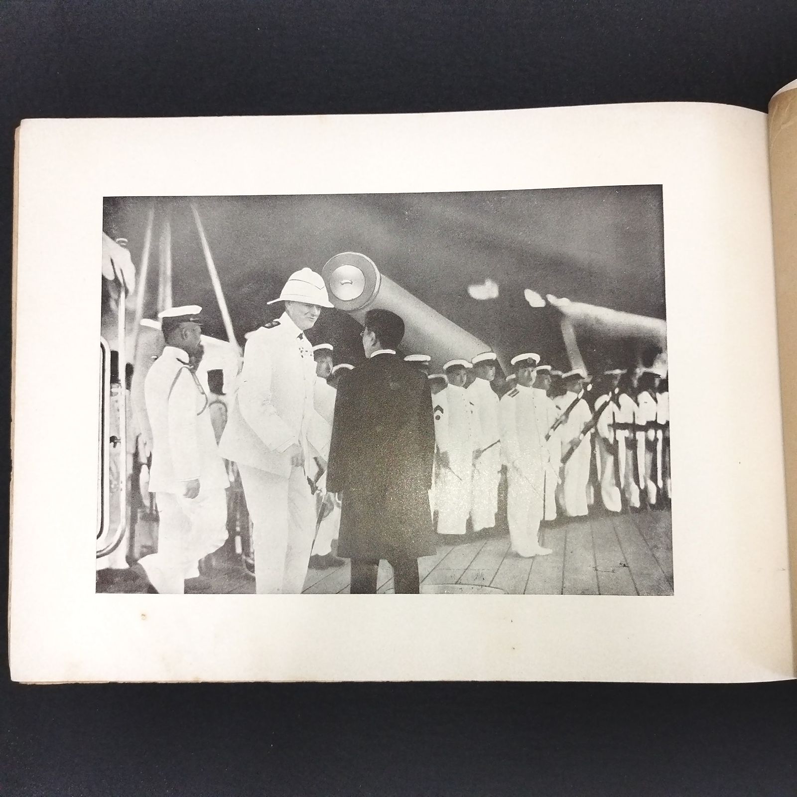 英国軍艦ほか◇皇太子殿下 御渡欧記念写真帖◇皇室 写真帳 大阪 英国軍艦ほか◇皇太子殿下 御渡欧記念写真帖◇皇室 写真帳 大阪