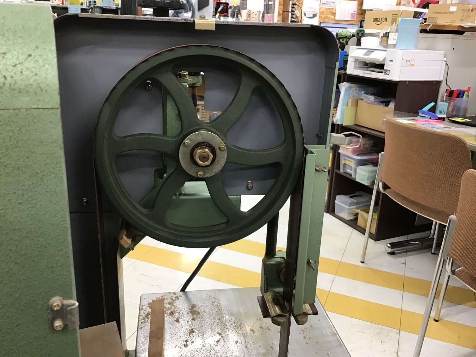 送料含む 品 日立 CB65F バンドソー キャスター付き 100V アクトツール富山店 G