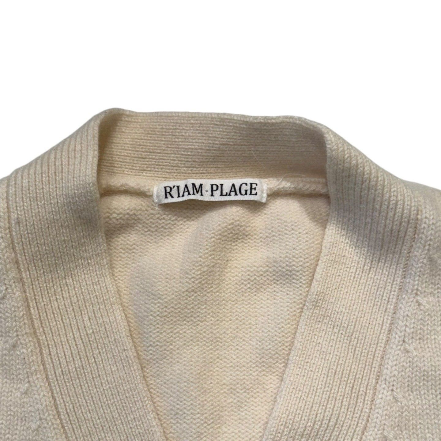 R'IAM Plage (リアムプラージュ) Washable WOOL カーディガン