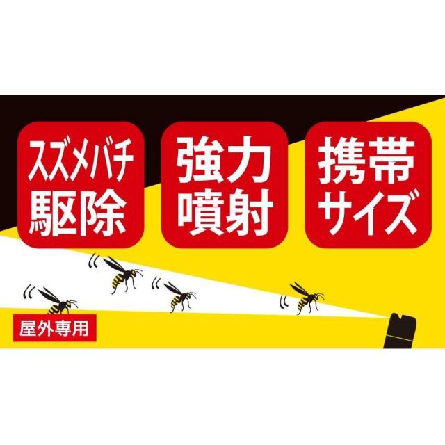 イカリ消毒 スーパースズメバチジェットミニ 180ml×24本 1ケース 駆除 スプレー 殺虫剤 携帯用 アウトドア SKLAD-KIRPICHA_RU