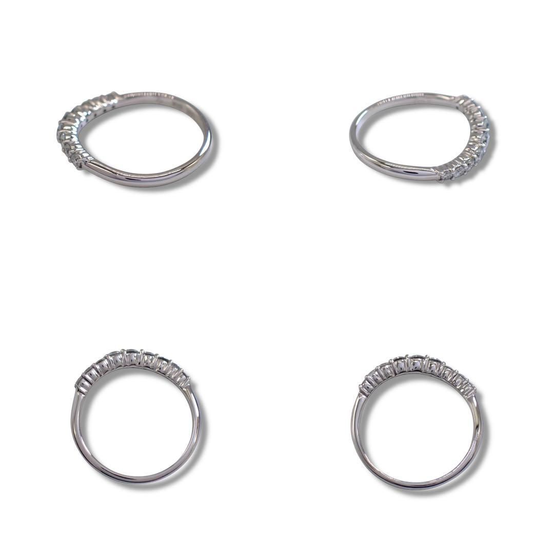 ポンテヴェキオ 0.32ct ダイヤ リング K18WG 750 7号 3894 - メルカリ