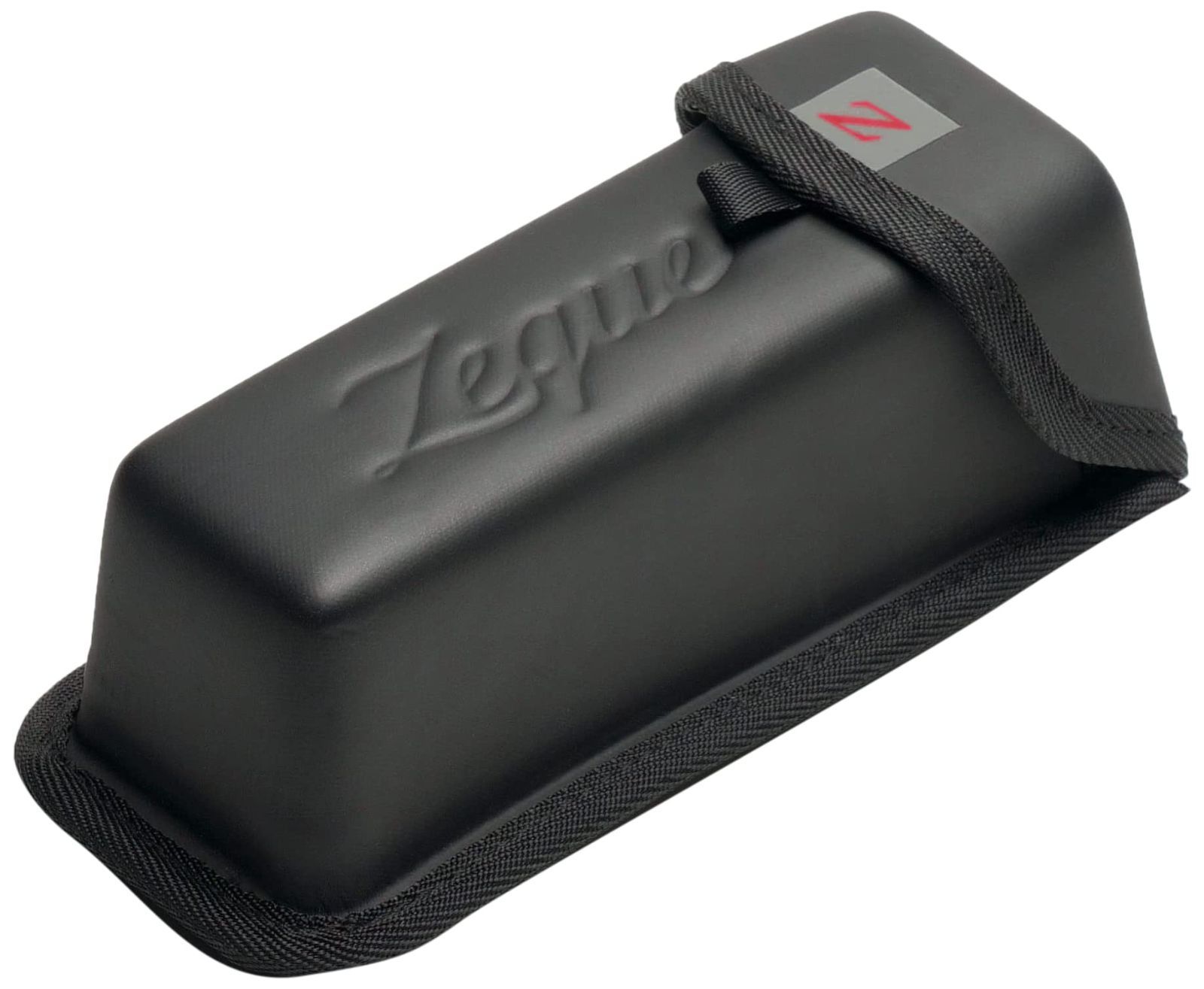 特価商品 Zeque(ゼクー) サングラスケース 縦型 カラビナ アウトドア HARD SHELL CASE(ハードシェルケース) AS-038 ブラック