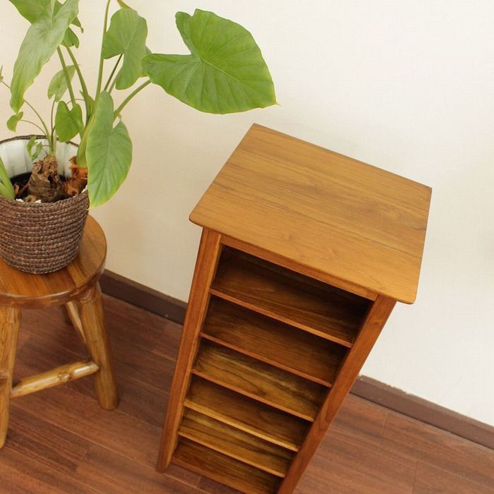 スリッパラック　チーク材　ヴィンテージ レトロ　フリーラック スリッパラック チーク材 ヴィンテージ レトロ フリーラック