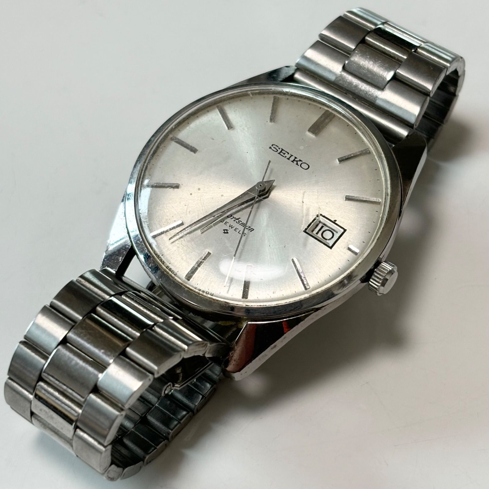 送料無料】SEIKO/セイコー/Sportsman/スポーツマン/17石/デイト/手巻き 