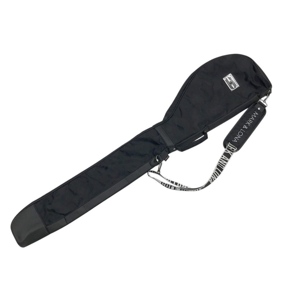 MARK&LONA マークアンドロナ クラブケース 迷彩 カモフラ スカル柄 MARK&LONA（マークアンドロナ） スタンド式クラブケース ネイビー×白