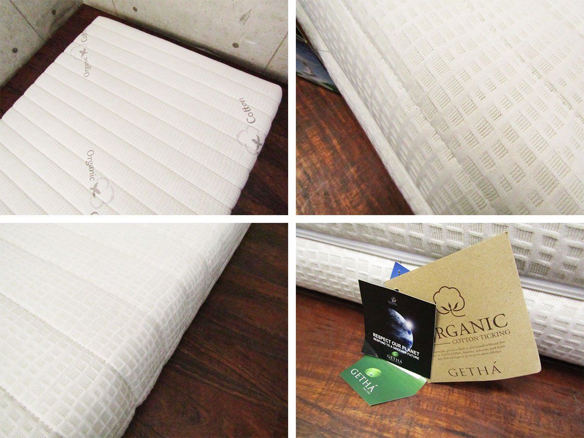 GETHA ゲタ オーガニックシングルベッドマットレス