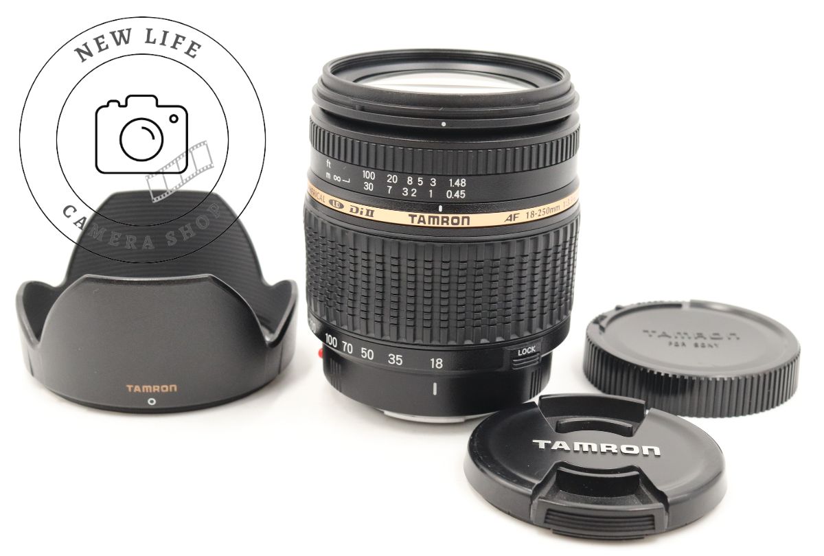 美品☆TAMRON タムロン AF 18-250mm F/3.5-6.3 Di II LD Aspherical [IF]