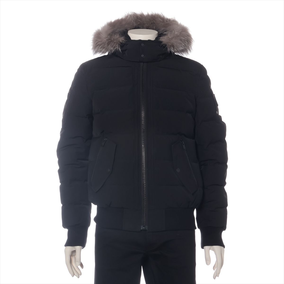 美品 MOOSE KNUCKLES ムースナックルズ ダウンジャケット S 黒