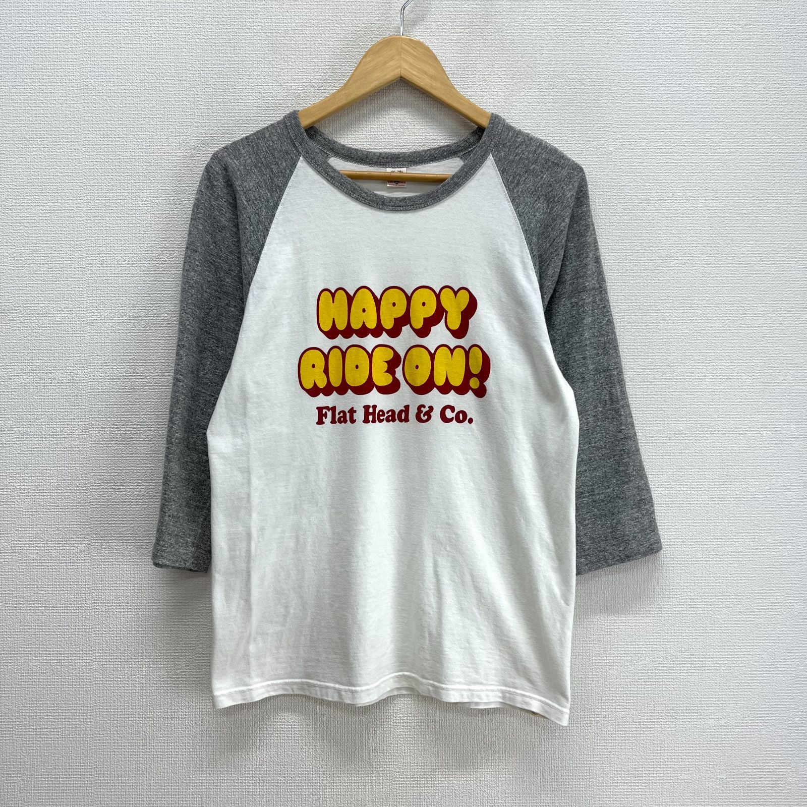 THE FLAT HEAD限定品　 ラグラン 七分袖 Tシャツ タイガー　40 THE FLAT HEAD限定品 ラグラン 七分袖 Tシャツ タイガー 40 ラグラン