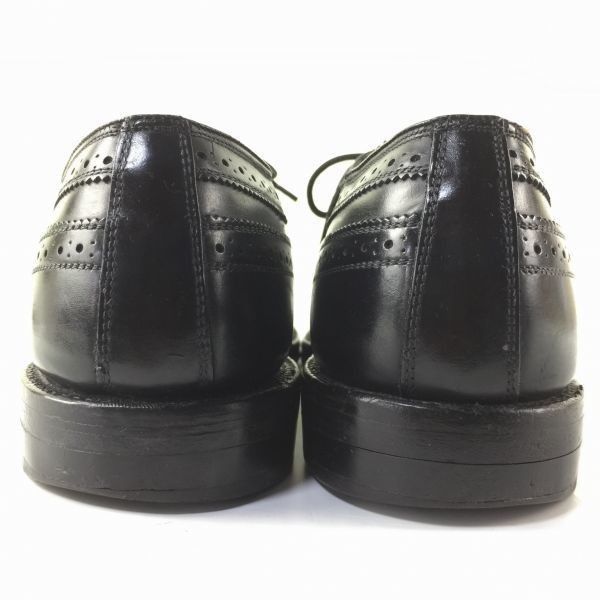 80-90s Vintage USA製 フルブローグ ロングウイングチップ〈黒/BLACK/ブラック〉 サイズ10.5*D/B* 28.0-28.5  管NO.ZC-59 #BUZZBERG - メルカリ