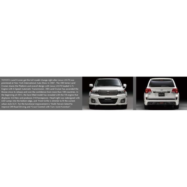 SportsLine-BlackBisonEdition WALD TOYOTA エアロ 3点キット