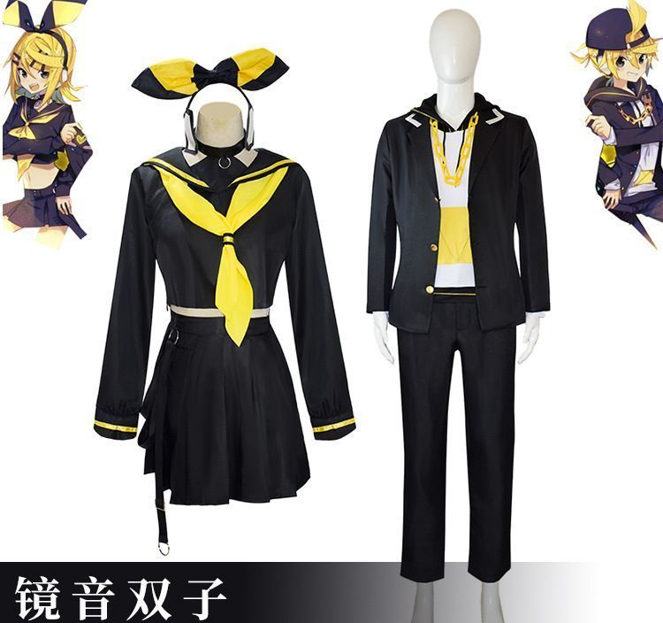 鏡音リン Kagamine Rin 鏡音 かがみね リン レンコスプレ衣装Cosplay 和服 演出服 変装 仮装 日常服 アニメ 祭り 学園祭 文化祭 漫遊展 ハロウィン クリスマス コスチューム