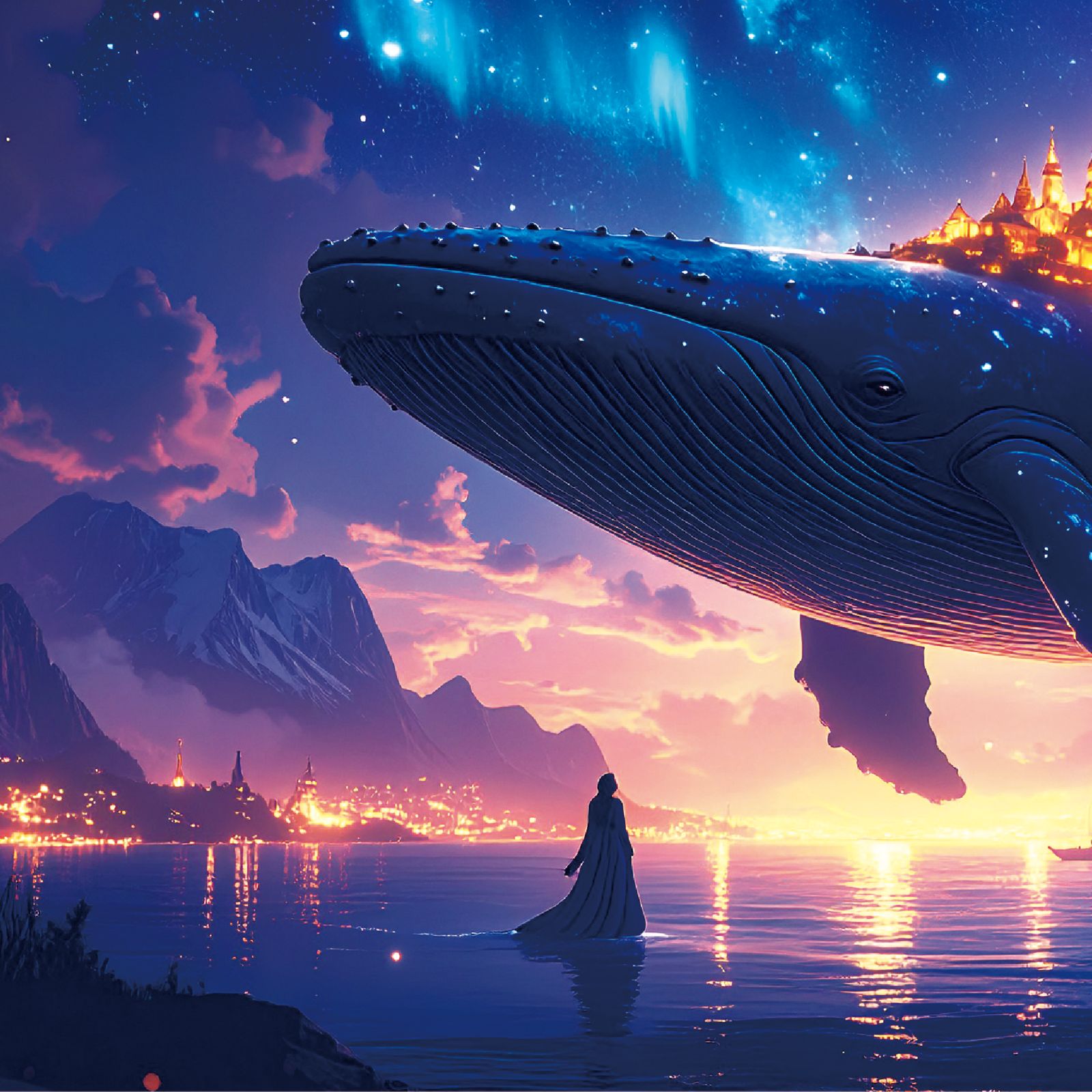 【原画のみ販売】クジラとクラゲ空の大冒険 早くも10刷！ 『クジラがしんだら』トークイベント開催決定！｜童心社