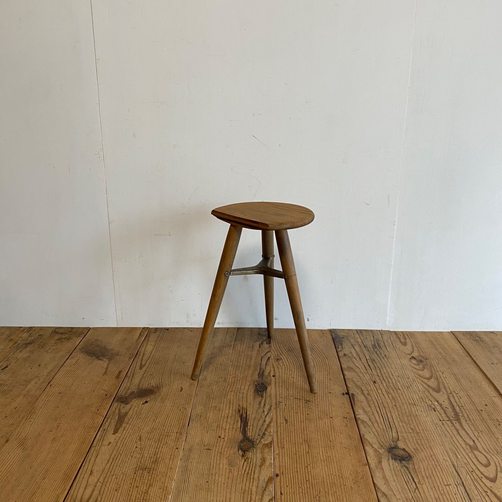 アンティーク スツール 椅子 花台 フランスアンティーク 木製の