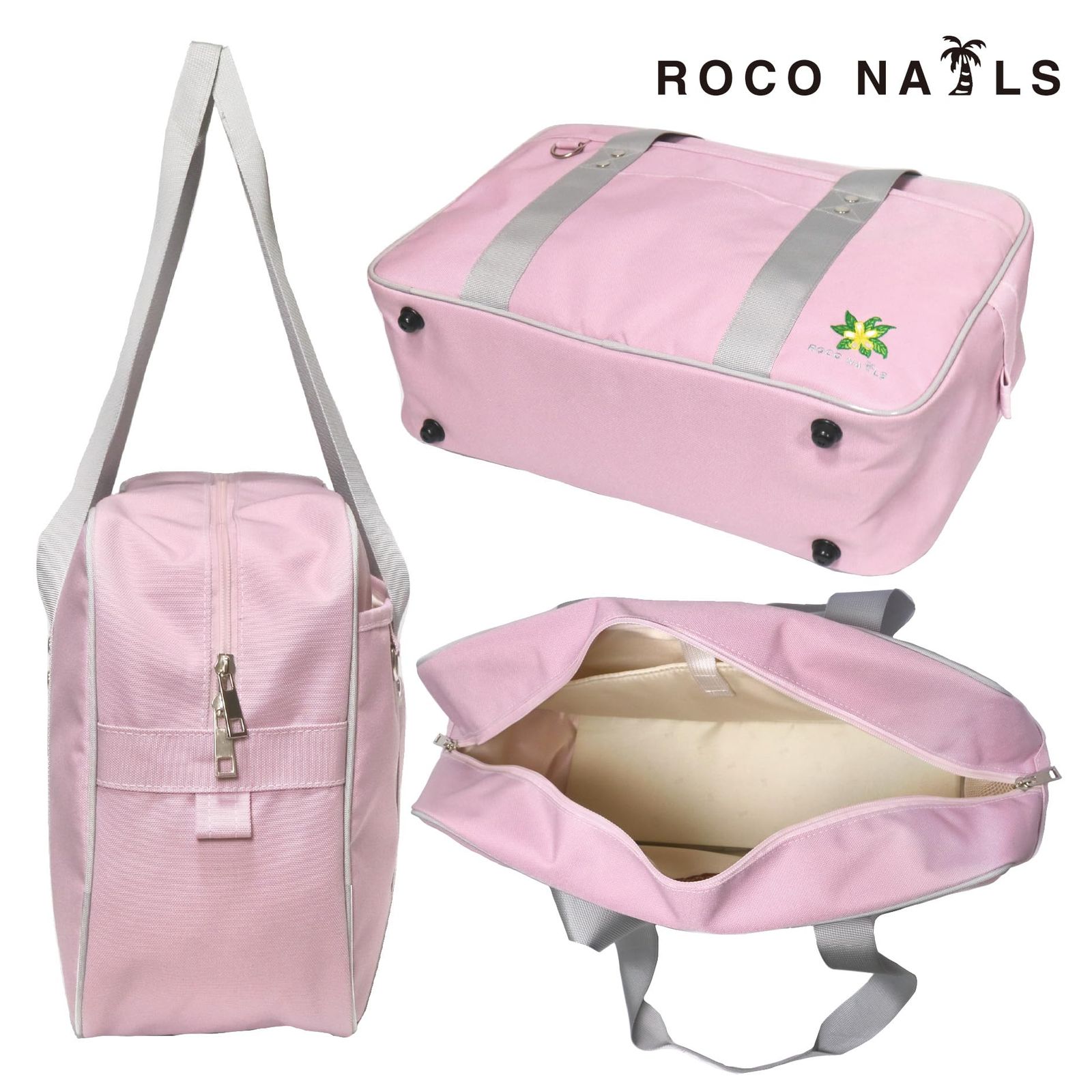 ロコネイル ROCO NAILS スクールバッグ スクバ ライトピンク Amazon.co.jp: [ロコネイル] スクールバッグ ナイロン RSB701