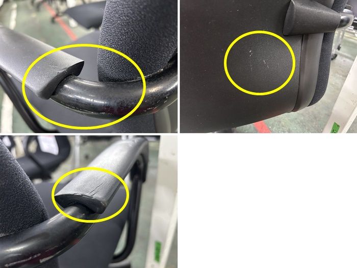 ブラック 布張り