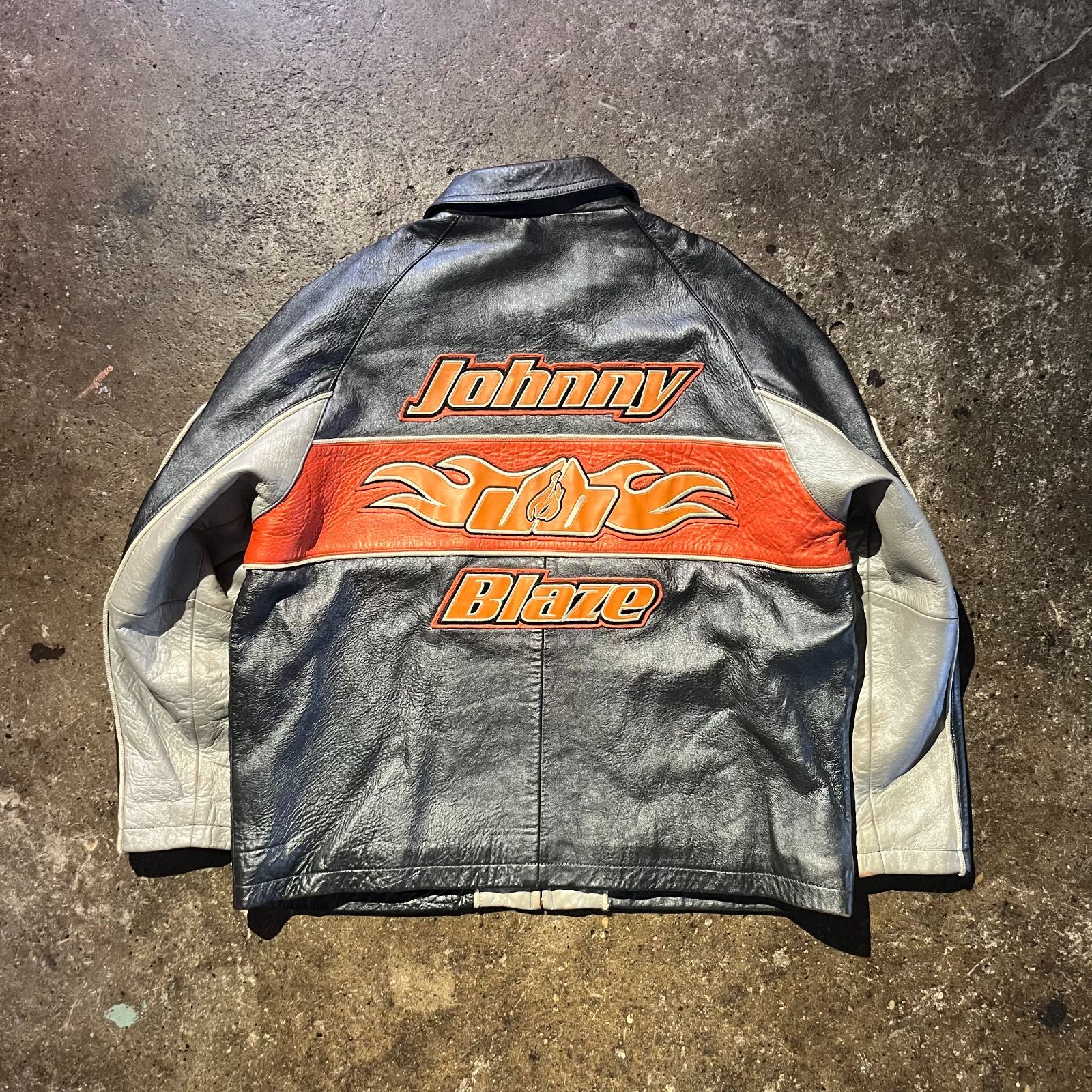 m*4様 90s Johnny blaze ジョニーブレイズ 本革 レザージャケ m*4様 90s Johnny blaze ジョニーブレイズ 本革 レザージャケ
