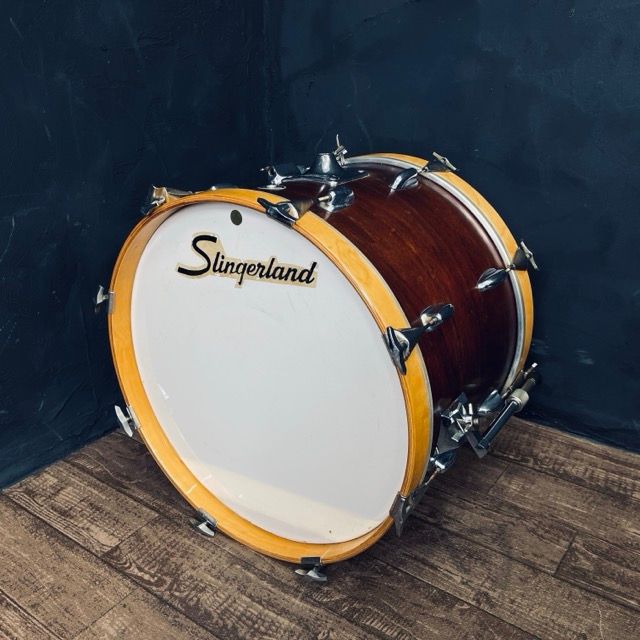バスドラム Slingerland スリンガーランド シルバーバッジ バスドラ 20インチ ウッドシェル ドラム | 511564