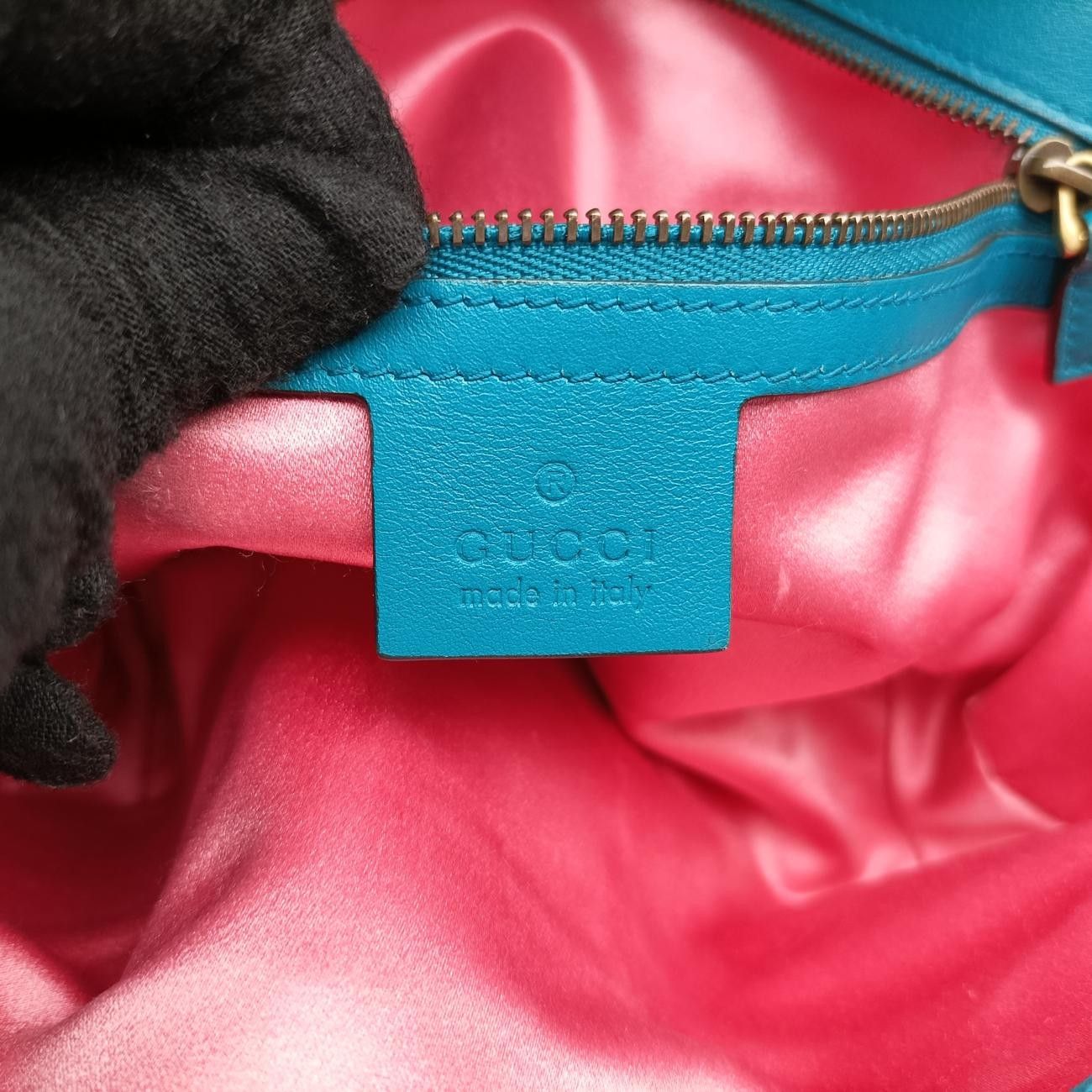 グッチGucciGGマーモントグリーンベロア443497I023704881