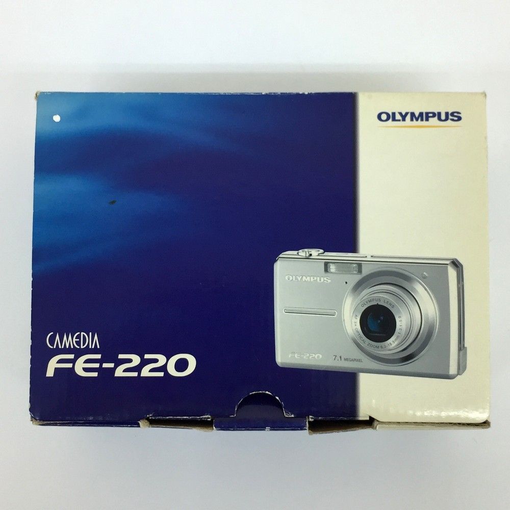 OLYMPUS CAMEDIA FE-220 デジカメ シルバー