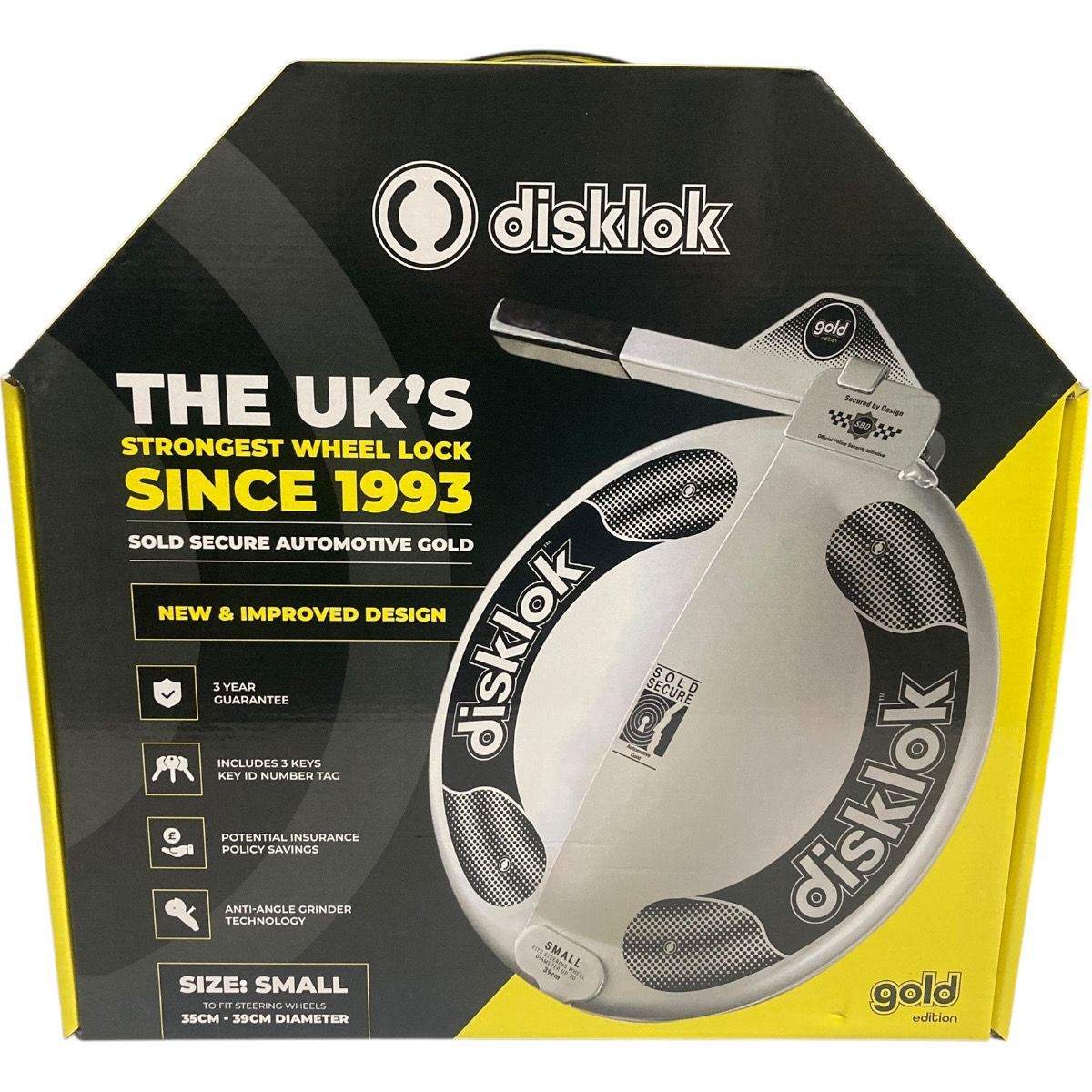 disklok steering wheel lock（Sサイズ）ハンドルロック 楽天市場