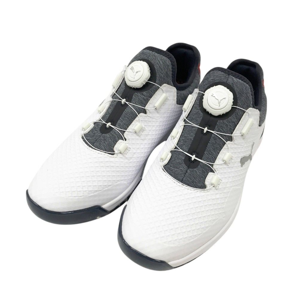 PUMA GOLF プーマゴルフ 376043-03 PROADAPT ALPHACAT DISC スパイクレスゴルフシューズ  ホワイト系 26cm [240101439291] ゴルフウェア メンズ ストスト PUMA GOLF プーマゴルフ 376043-03 PROADAPT ALPHACAT DISC