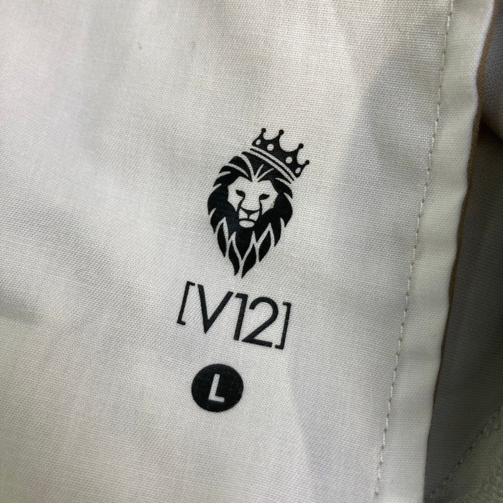 サイズ：L V12 ヴィトゥエルヴ ストレッチ パンツ 千鳥柄