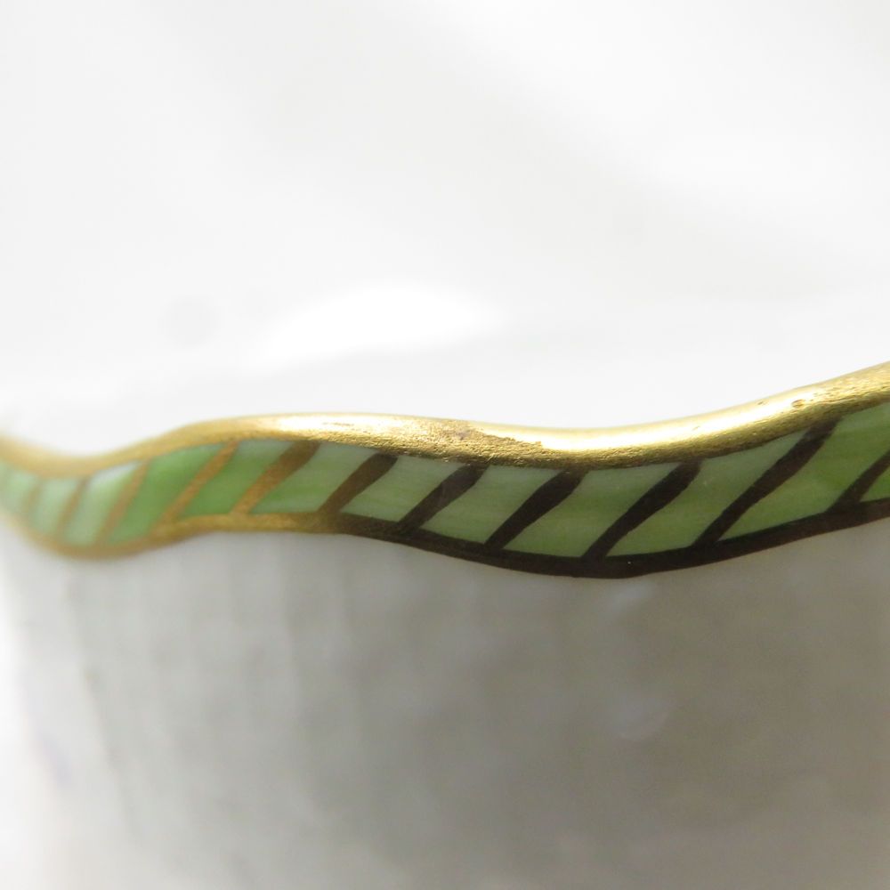 美品 Herend ヘレンド フルーツエスキース（プルーン）EDF ティー  