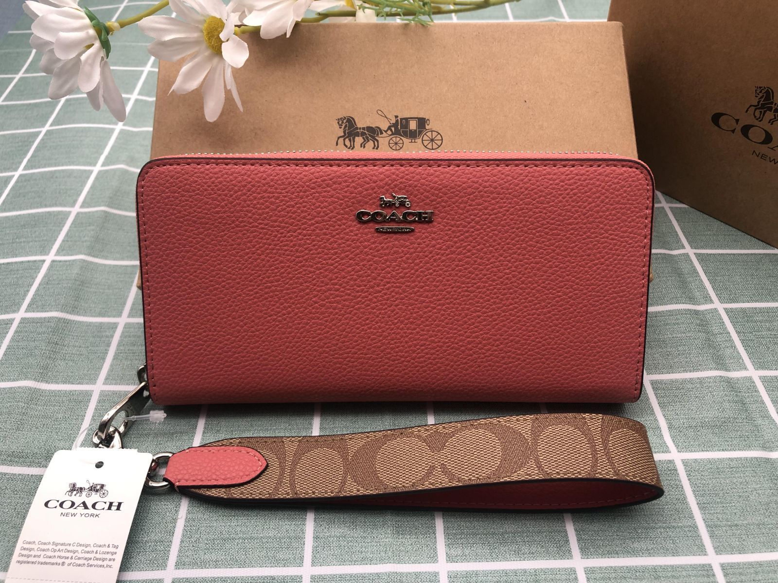 コーチ COACH 長財布 財布 クーポン配布 新品未使用 レディース 並行 