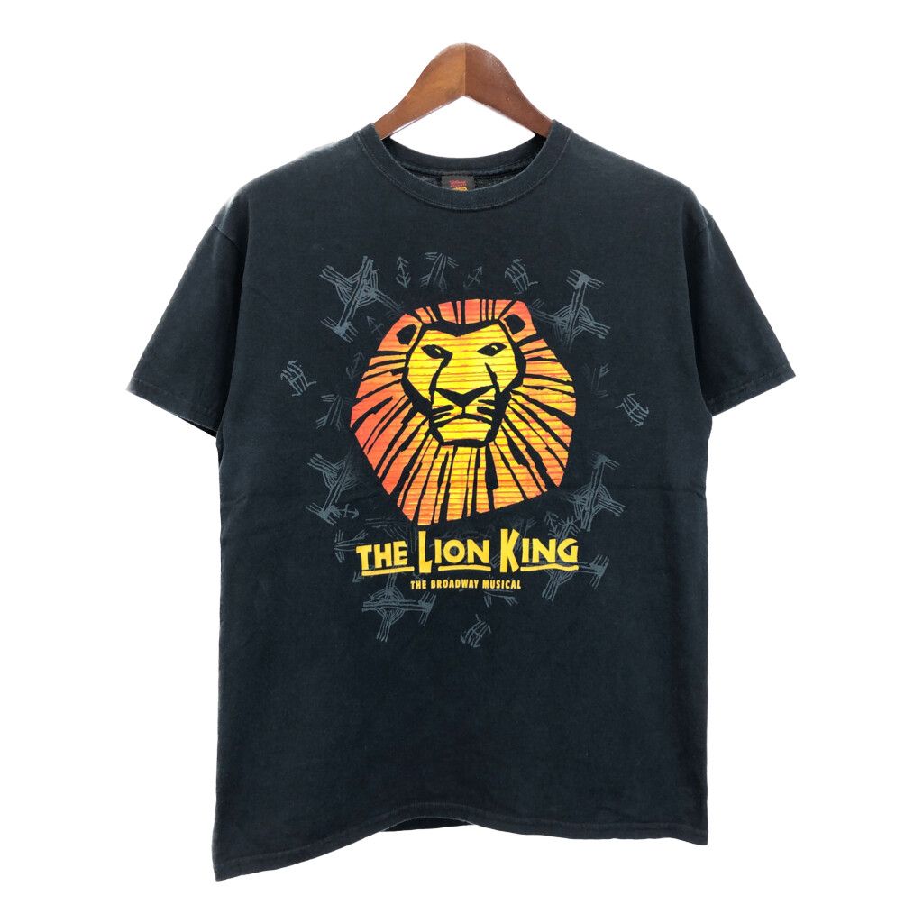 LION KING ライオンキング ミュージカル 半袖Tシャツ ブラック