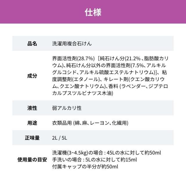 洗濯用洗剤